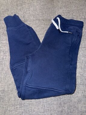 Hannah Andersson blue joggers size 8